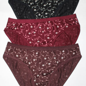 Pack of 3 Women Hipster Multicolor Panty