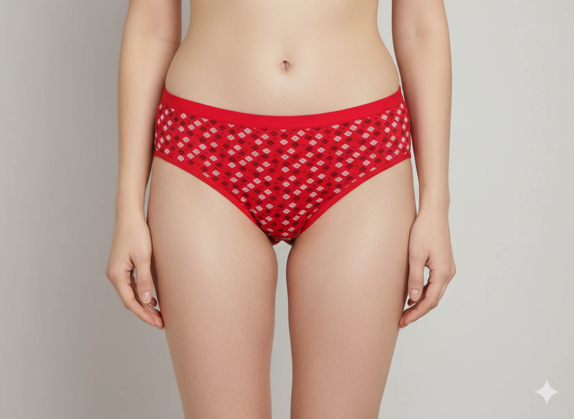 Pack of 3 Women Hipster Multicolor Panty - Image 2